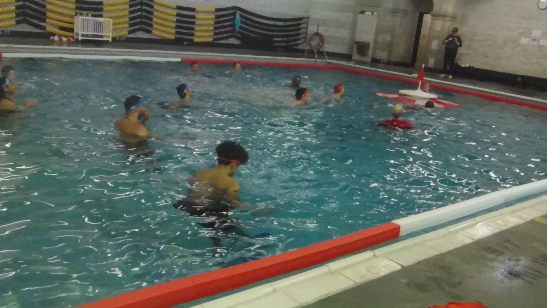 SKWIM at the OBH pool with boundary