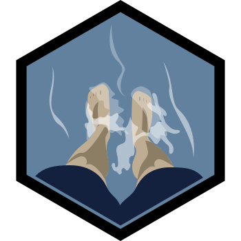 Get You Feet Wet digital badge