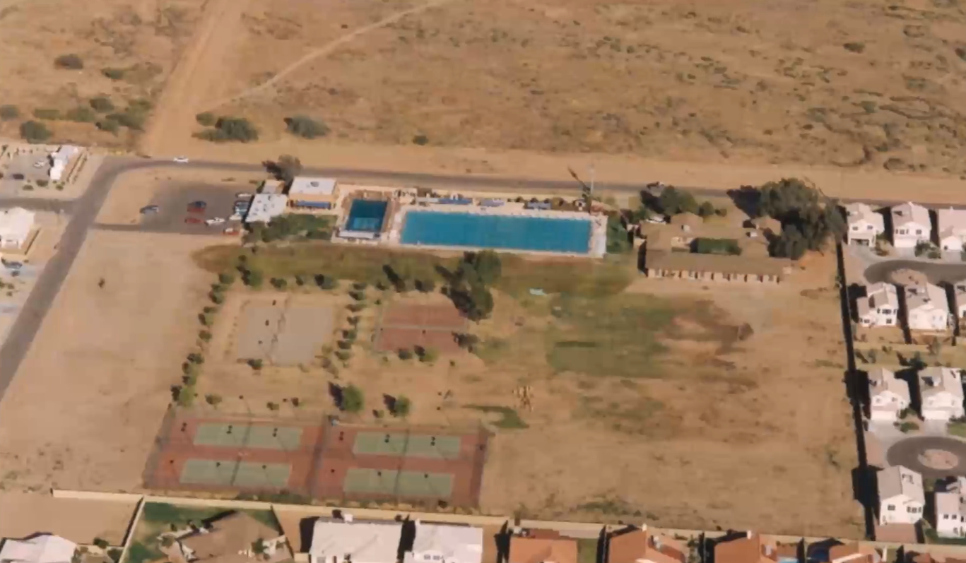 View from sky of Arizona Sports Ranch